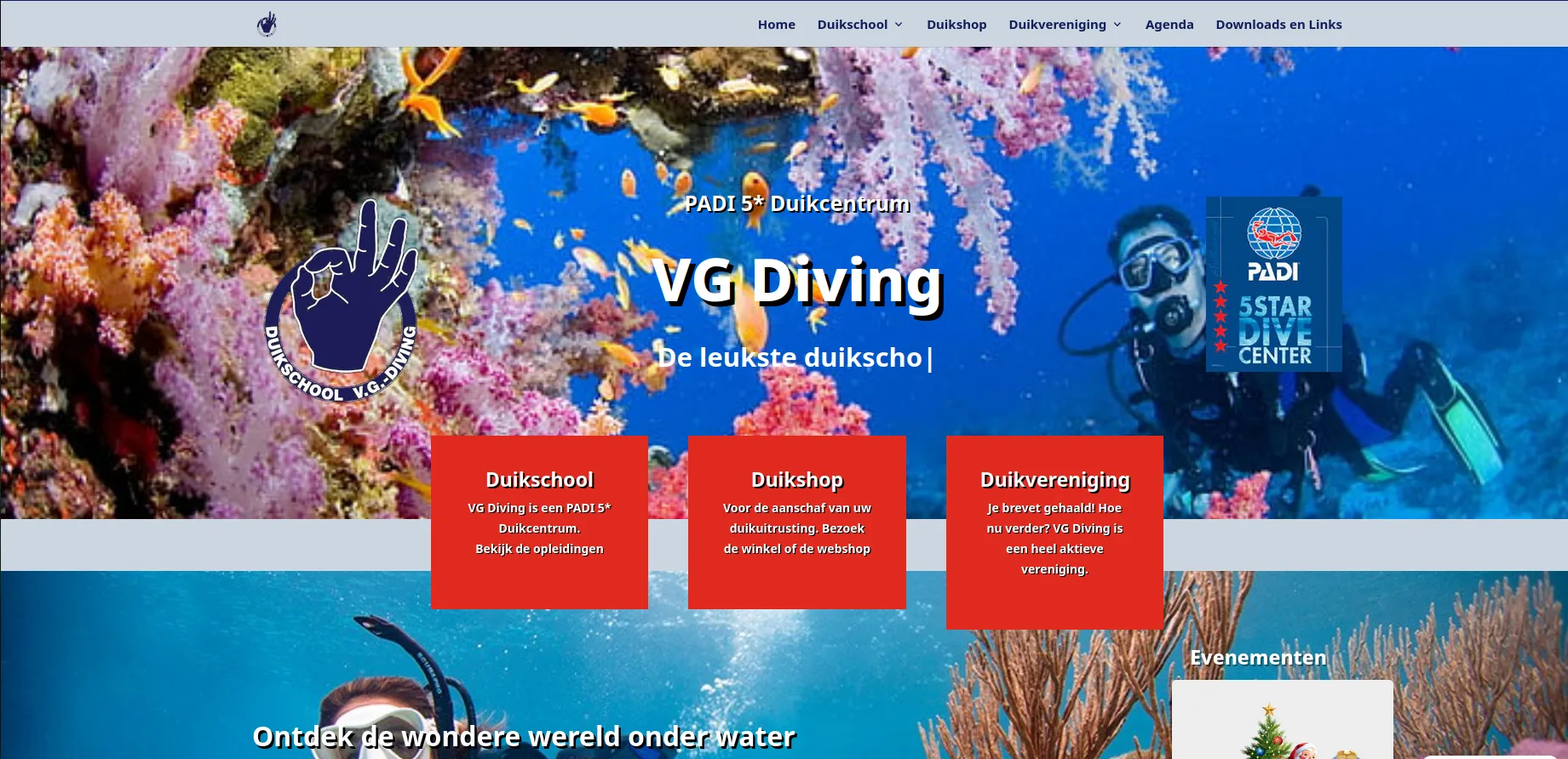 VG Diving Homepage VG Diving